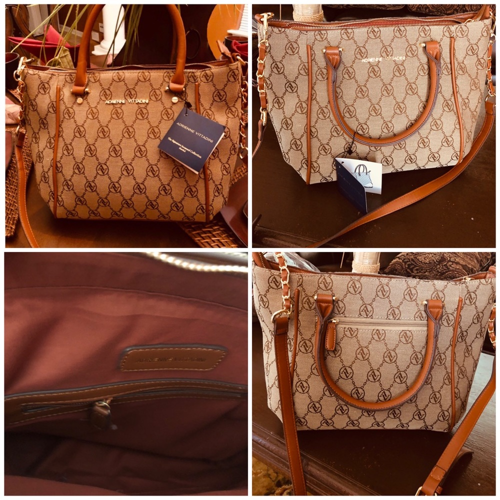 New Adrienne Vittadini Medium Handbag